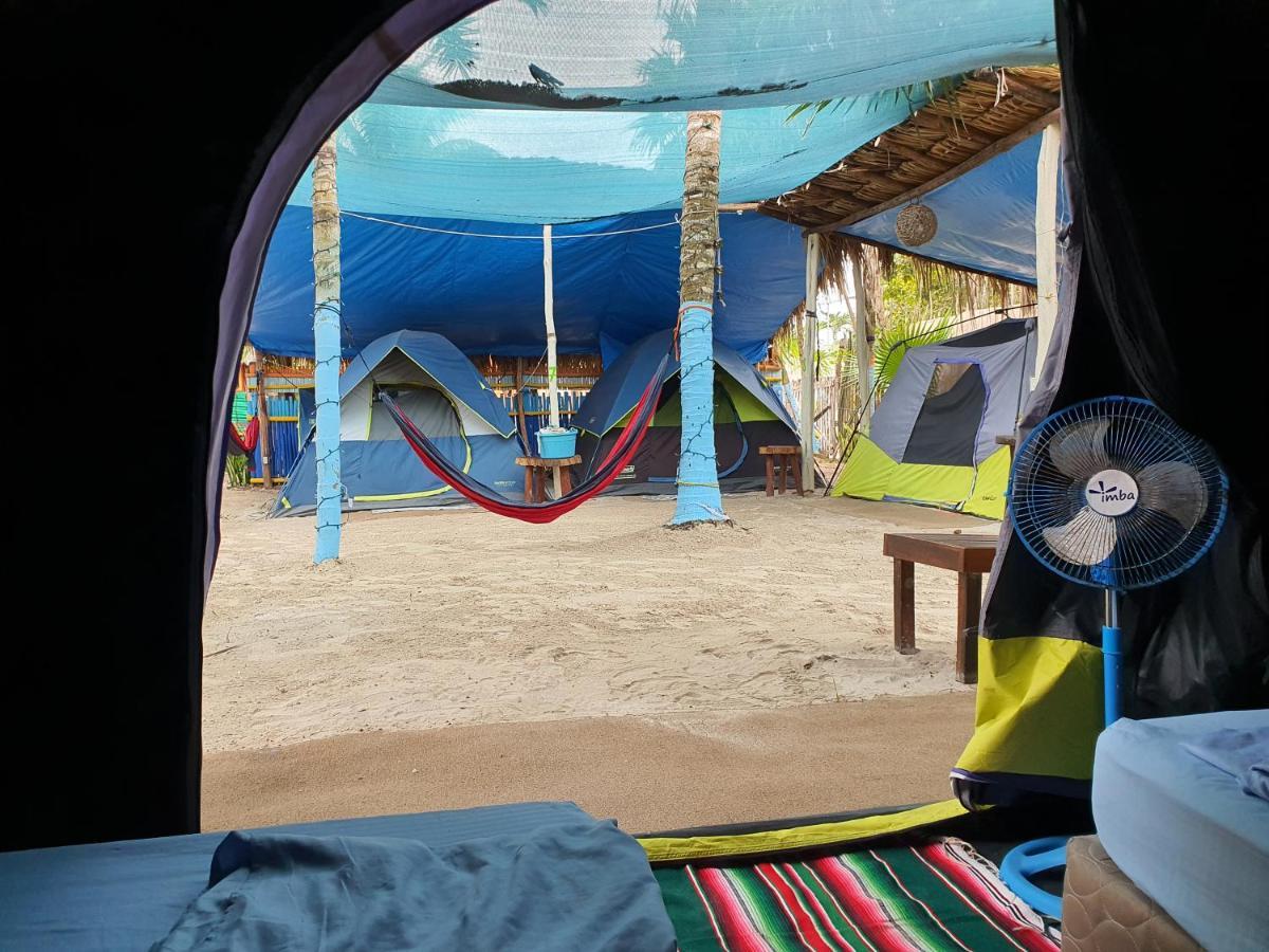 Camping Del Ritmo & Kite Club Otel El Cuyo Dış mekan fotoğraf